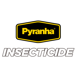 pyranha insecticide vector logo