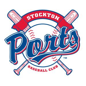 stockton ports baseball club vector logo