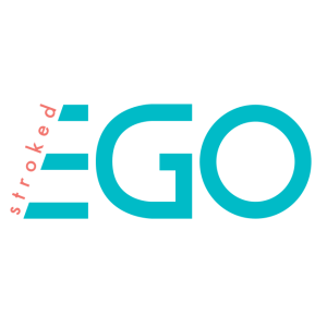 stroked ego vector logo