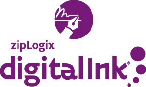 ziplogix digital ink vector logo