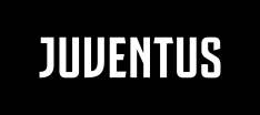 Juventus FC 2017 Wordmark White on Black