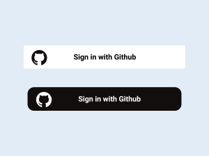 Sign in with Github Button