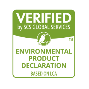 Verified by SCS Global Services Environmental Product Declaration Based on LCA