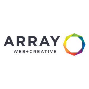array web and creative logo vector