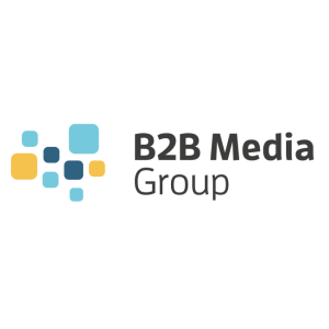 b2b media group logo vector