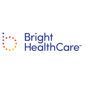 bright healthcare logo vector