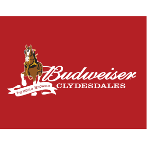 budweiser clydesdales logo vector