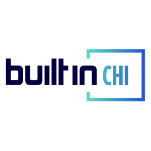 built in chicago logo vector