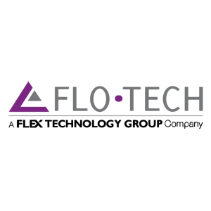 flo tech a flex technology group company logo vector