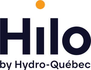 hilo by hydro quebec logo vector