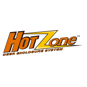 hotzone deer exclosure system logo vector