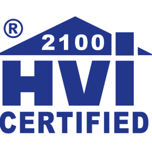 hvi 2100 certified logo vector