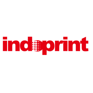 indoprint indonesian international printing exhibition logo vector