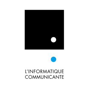 l informatique communicante lic logo vector