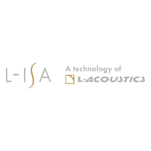 l isa a technology of l acoustics logo vector