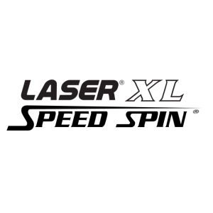 laser xl speed spin logo vector