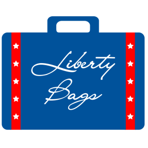liberty bags logo vector