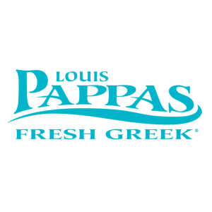louis pappas fresh greek logo vector