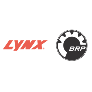lynx snowmobiles by brp logo vector
