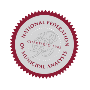 national federation of municipal analysts nfma seal logo vector