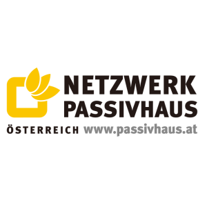 netzwerk passivhaus logo vector