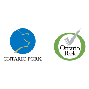 ontario pork logo vector