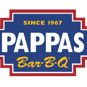 pappas bar b q logo vector