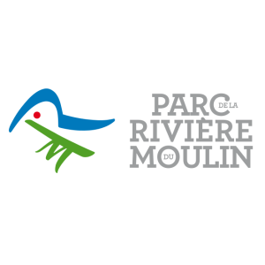 parc de la riviere du moulin logo vector