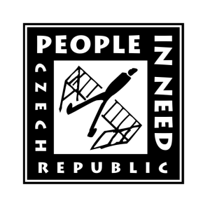 people in need czech republic logo vector