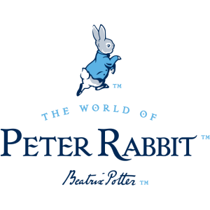 peter rabbit logo vector