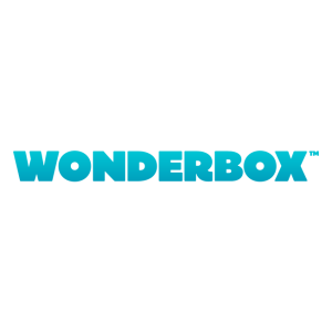 play wonderbox logo vector