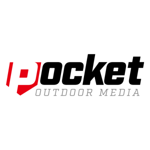 pocket outdoor media logo vector