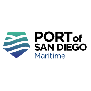 port of san diego maritime logo vector