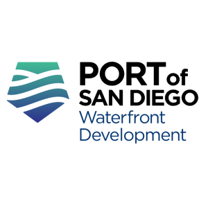port of san diego waterfront development logo vector