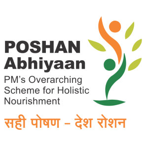 poshan abhiyaan logo vector
