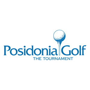 posidonia golf tournament logo vector