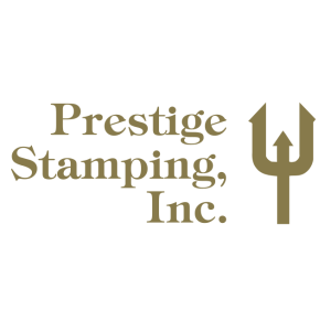 prestige stamping inc logo vector