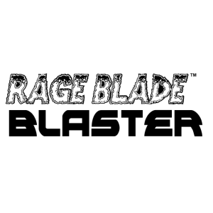 rage blade blaster logo vector