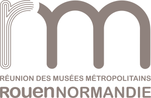 reunion des musees metropolitains rouen normandie logo vector