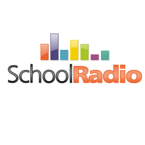 school radio logo vector