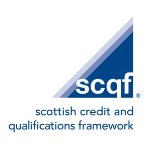 scottish credit and qualifications framework scqf logo vector