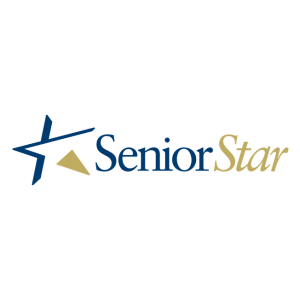 senior star logo vector