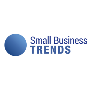 small business trends logo vector
