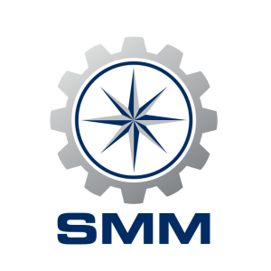 smm the leading international maritime trade fair logo vector