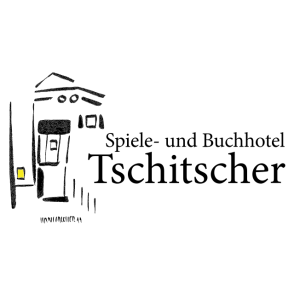 spielehotel und buchhotel tschitscher logo vector