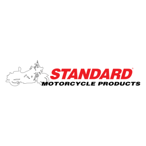 standard motorcycle products logo vector