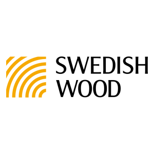swedish wood logo vector