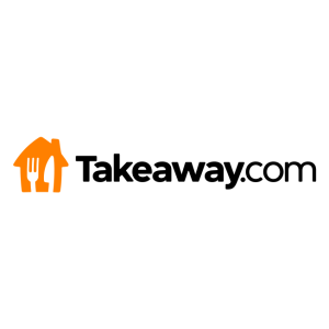 takeaway com logo vector
