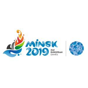 the 2nd european games minsk 2019 logo vector