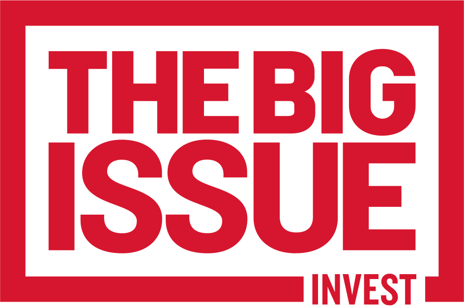 the big issue invest logo vector